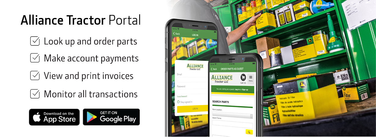 Alliance Tractor Portal - Customer Portal App